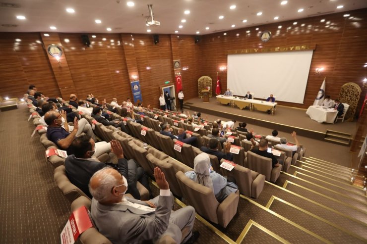 Şahinbey Belediyesi Eylül ayı meclis toplantısı yapıldı