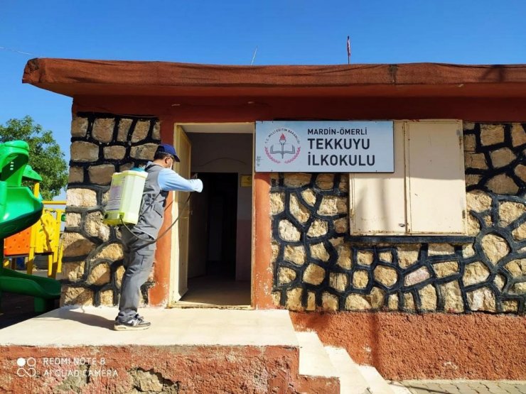 Mardin’de okullar yüz yüze eğitime hazırlanıyor