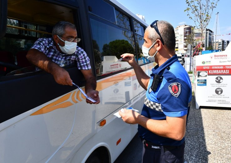 İzmir zabıtasından öğrenci servislerine sıkı denetim