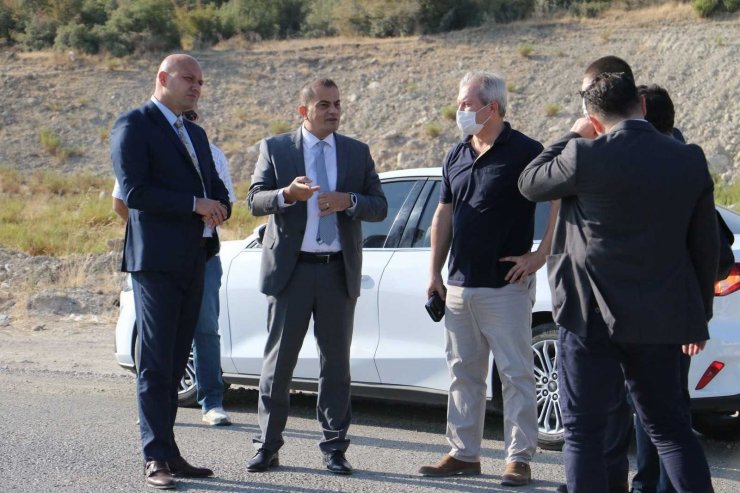 Büyükşehir ve MASKİ Akgedik TOKİ yolu için çalışmalara başladı