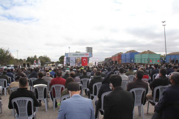 Konya Şeker’de 68. kampanya döneminin üretim startı verildi