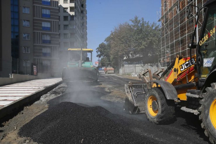 Alaattin Topuz Caddesi’ne prestij çalışması