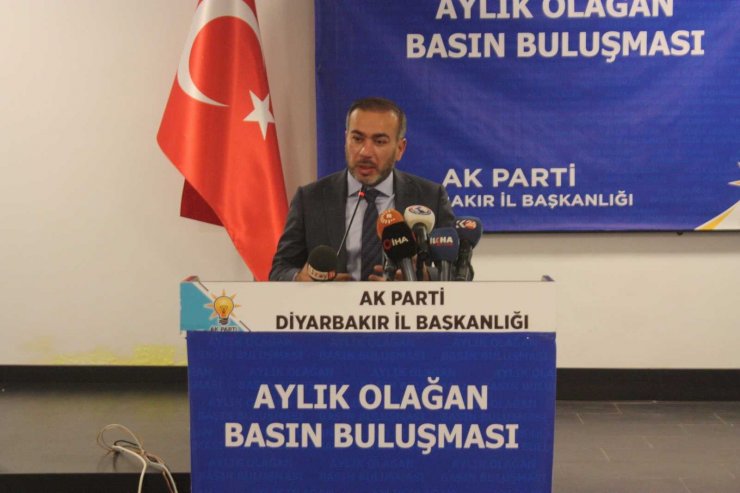 AK Parti Diyarbakır İl Başkanı Aydın’dan tüm muhalefet partilerine çağrı: "Kürtleri sorun olarak görmekten vazgeçin artık"