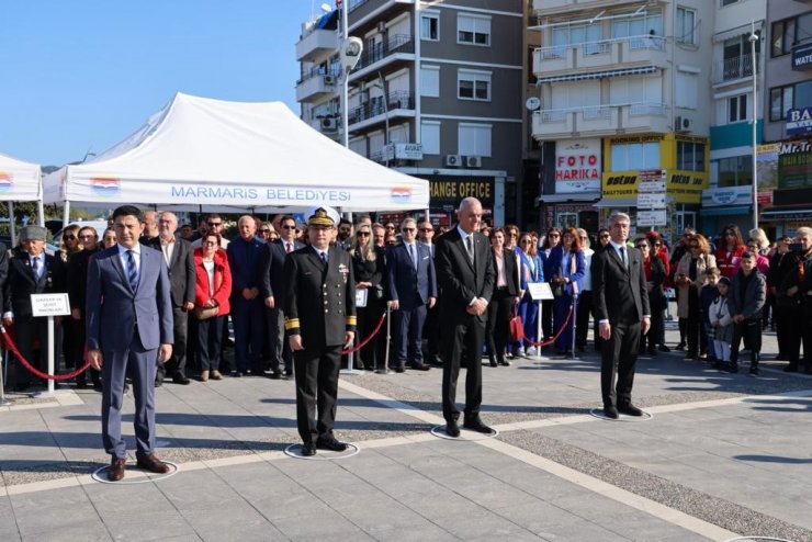 Marmaris’te Çanakkale Zaferi törenlerle kutlandı